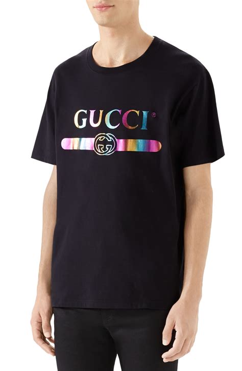 Gucci t-shirt logo embroidery